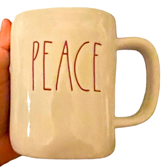 Rae Dunn Peace Coffee Mug - Picture 1 of 4
